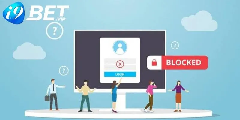 Việc người chơi truy cập nhầm link cũng sẽ dẫn đến tình trạng bị khóa i9Bet