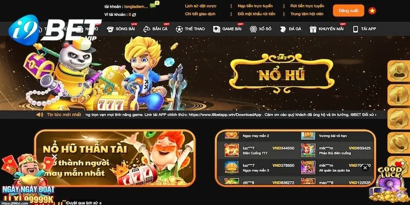 Đánh giá tổng quan về slot I9Bet
