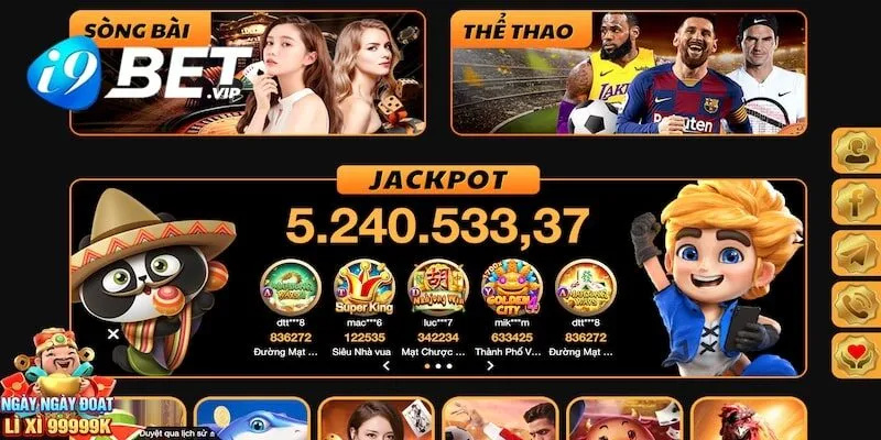 Nhiều trò chơi thú vị trên nhà cái online I9Bet