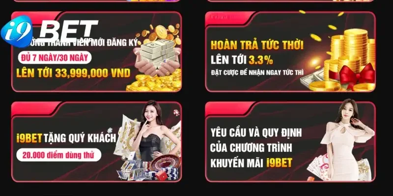 Điều kiện tham gia, nhận thưởng từ chính sách bồi thường i9bet